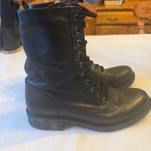 Clarks Black Women's Combat Boots